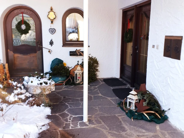 Eingangsbereich Winter