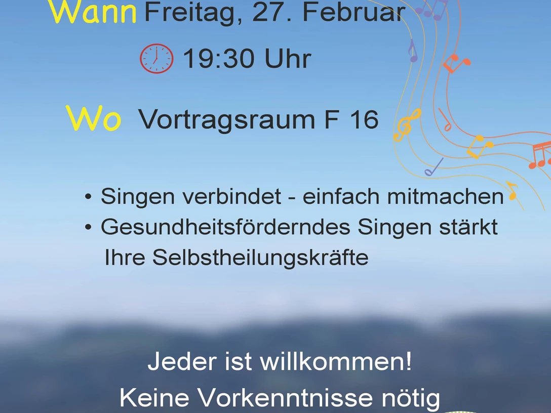 Offene Singgruppe Staufenburgklinik