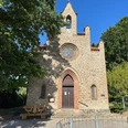 Dorfkirche Stecklenberg mit Engelsbank Dorfkirche Stecklenberg mit Engelsbank