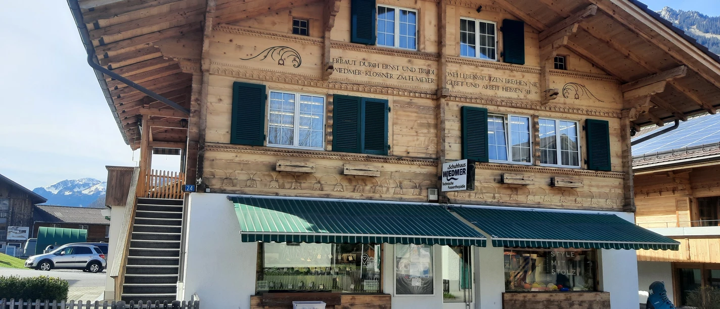 Magasin de chaussures Wiedmer Oey