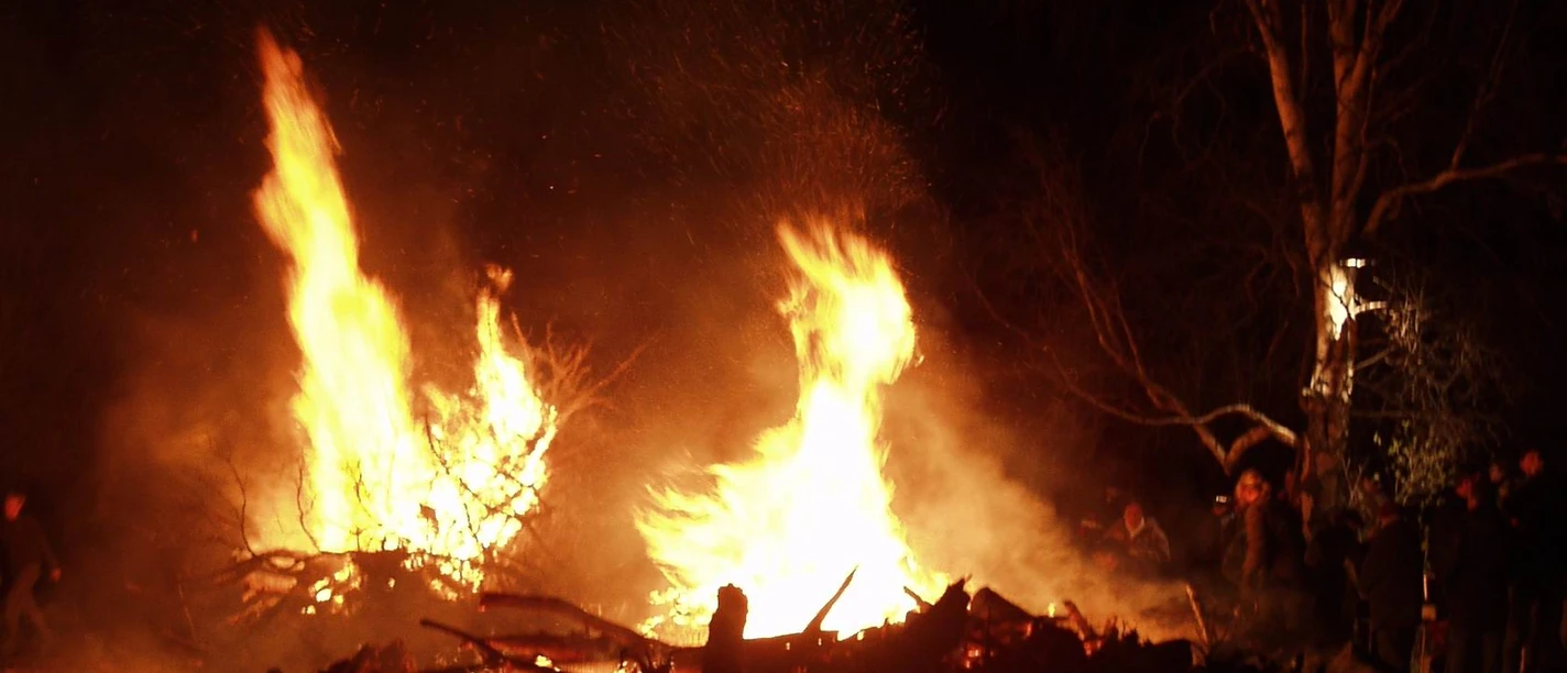 Traditionen, Osterfeuer