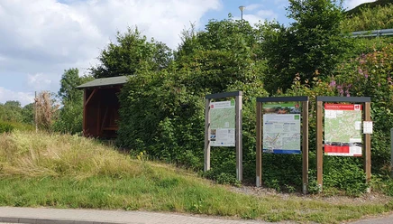 Radstation an der Jagdhauser Straße in Fleckenberg