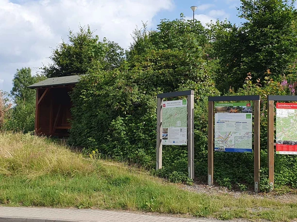 Radstation an der Jagdhauser Straße in Fleckenberg