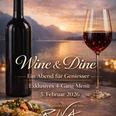 Flyer Wine+Dine Feb 2026 Seite 1