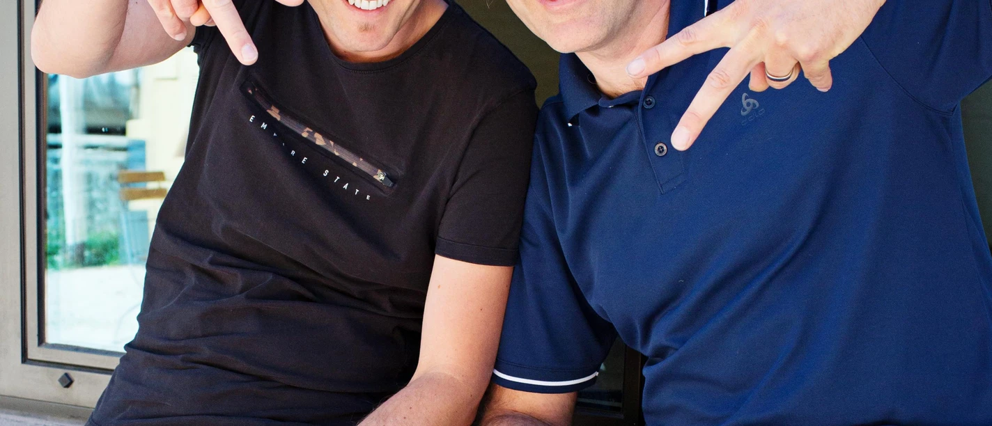 Mike Müllerbauer und Andy