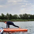 Yoga auf dem SUP