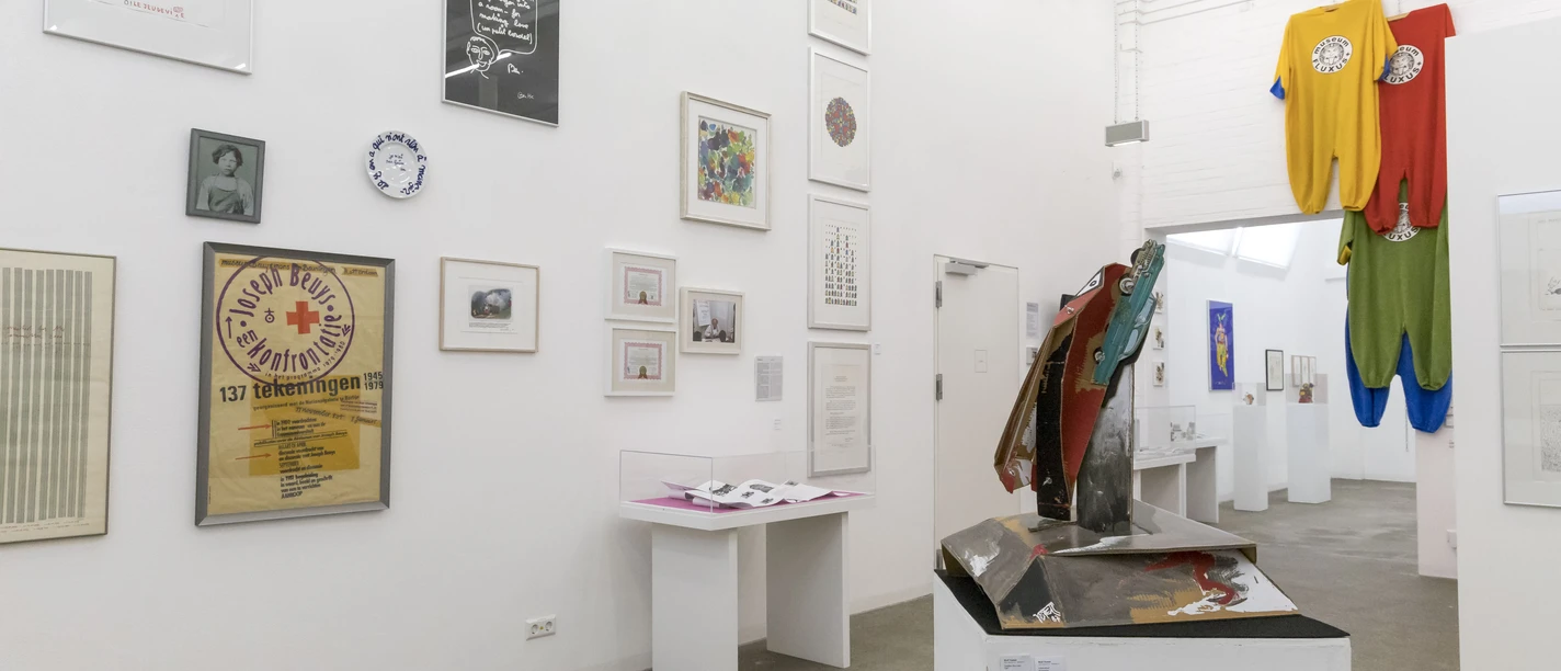 museum FLUXUS+ Ein Blick auf eine Ausstellung im Fluxus+ Museum Potsdam