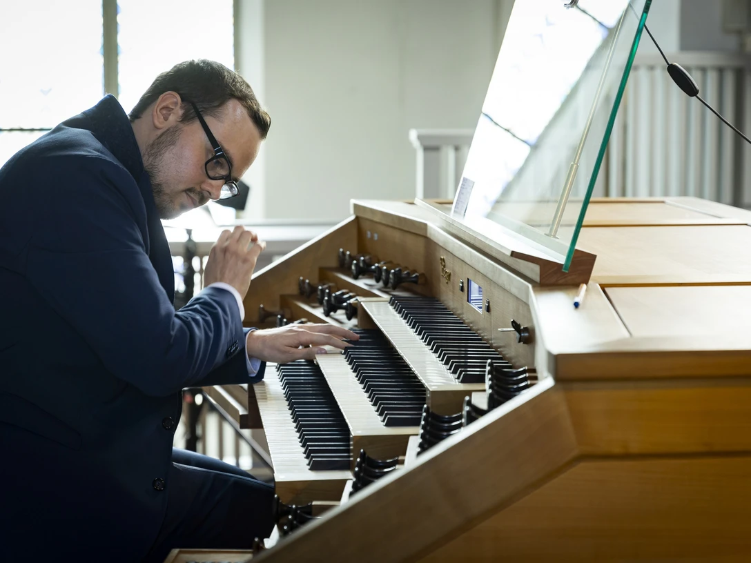 Organist Lukas Euler