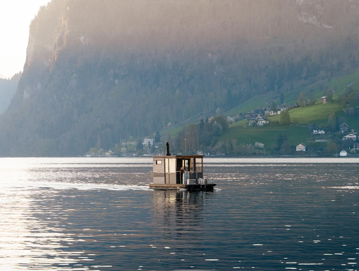 Sauna boat
