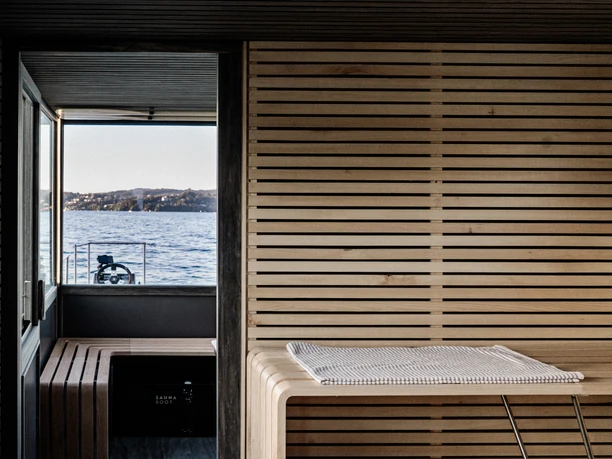 Espace sauna du Saunaboot Espace sauna du Saunaboot