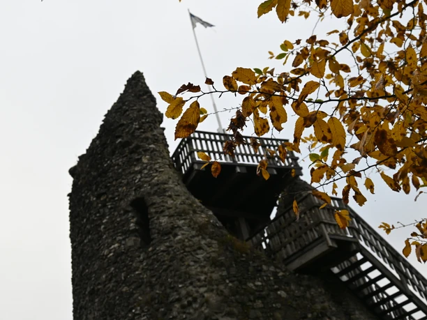 Eversberg - die Burg im Herbst