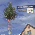 Lauf Maibaumstellen Einladung