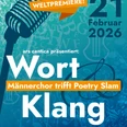 Wort & Klang - Männerchor trifft Poetry Slam