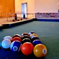 Spiele Nachmittag Billardtisch, Tischtennisplatte und Kicker Spiele-Nachmittag