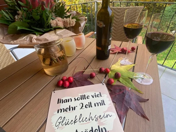 FeWo im Glück - Balkon