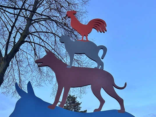Bremer Stadtmusikanten Skulptur