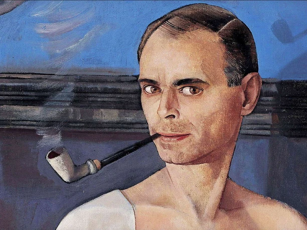 Felix Nussbaum, Selbstbildnis an der Staffelei, 1943, Felix-Nussbaum-Haus Osnabrück