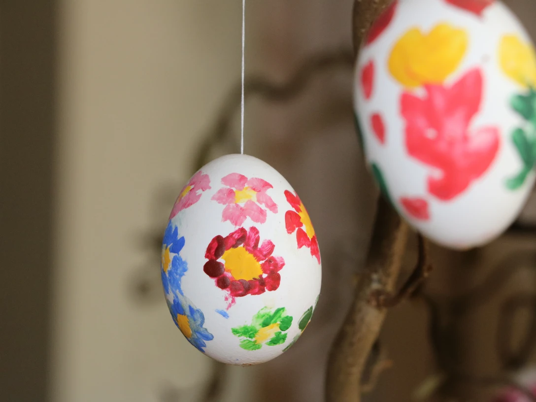 Ostereier bemalt 2