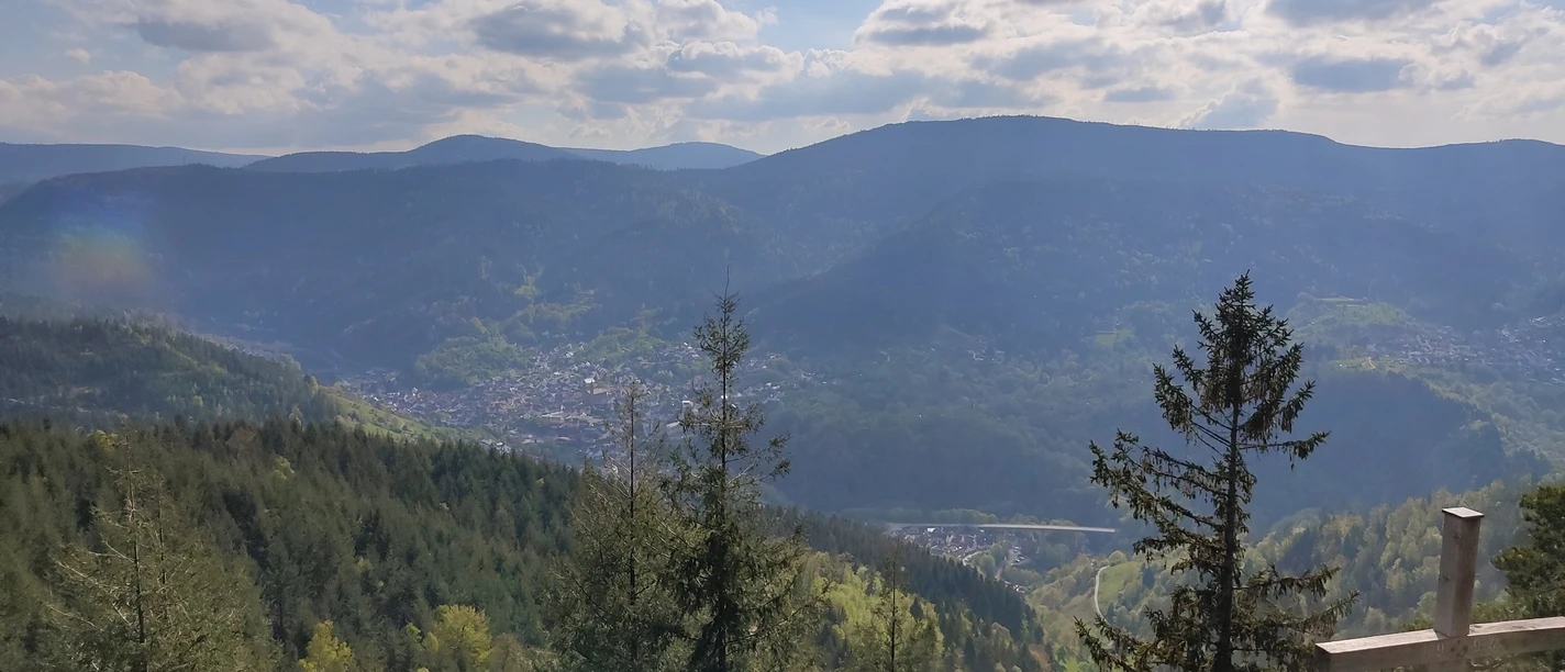 Forbach-Gausbach-Blick vom kleinen Latschig