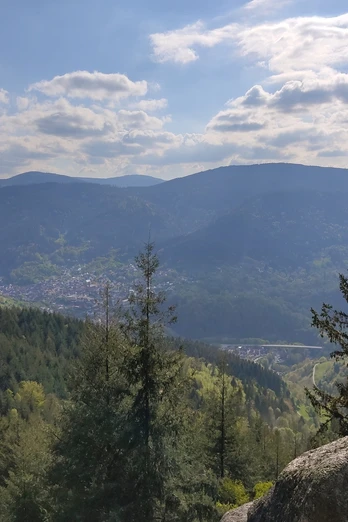 Forbach-Gausbach-Blick vom kleinen Latschig