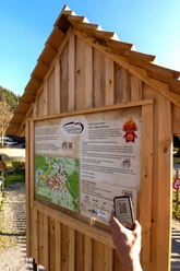 Forbach-Langenbrand - Starttafel Historischer Rundweg