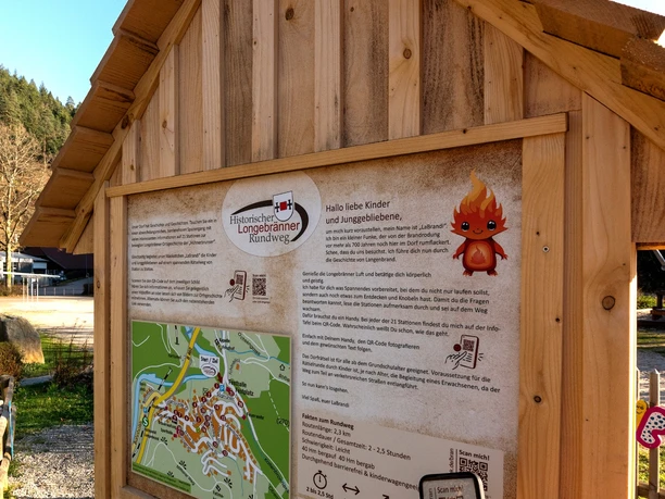 Forbach-Langenbrand - Starttafel Historischer Rundweg