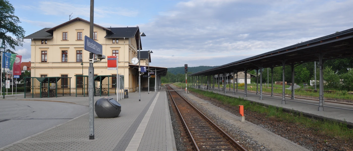 Bahnhof Neustadt in Sachsen