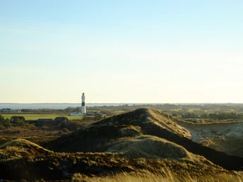 Kampener Leuchtturm von der Uwe Düne