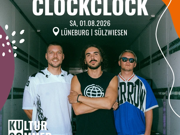 ClockClock live beim Lüneburger Kultursommer 2026 ClockClock live beim Lüneburger Kultursommer 2026