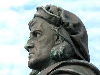 Denkmal Christoph Columbus 421837_original_R_K_(c)_Karin Jung_pixelio.de_WEB.jpg Kopf vom Denkmal Christoph Columbus in Bremerhaven