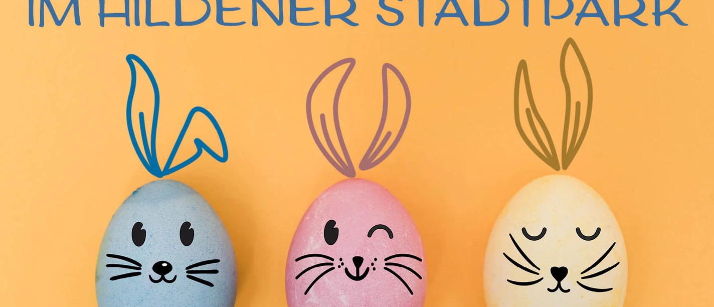 Ostereiersuche im Hildener Stadtpark