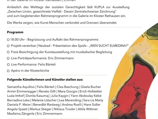 Flyer InklusiveKunst 2026