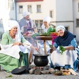 Auf Schloss Lenzburg wird gekocht wie im Mittelalter © Museum Aargau