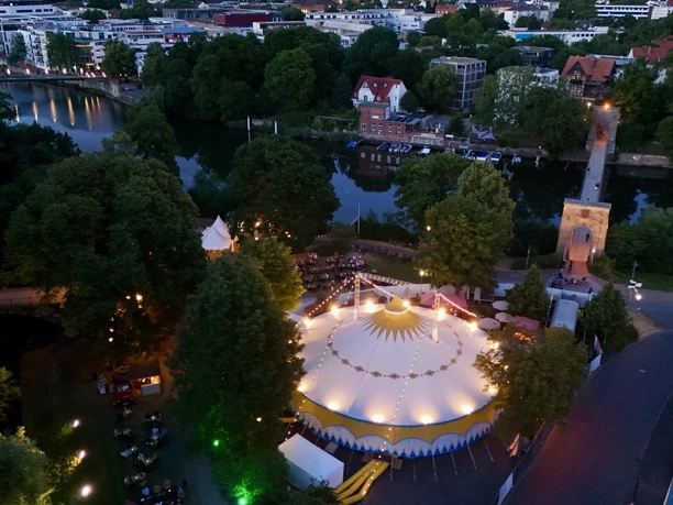Kulturzelt Kassel an der Drahtbrücke