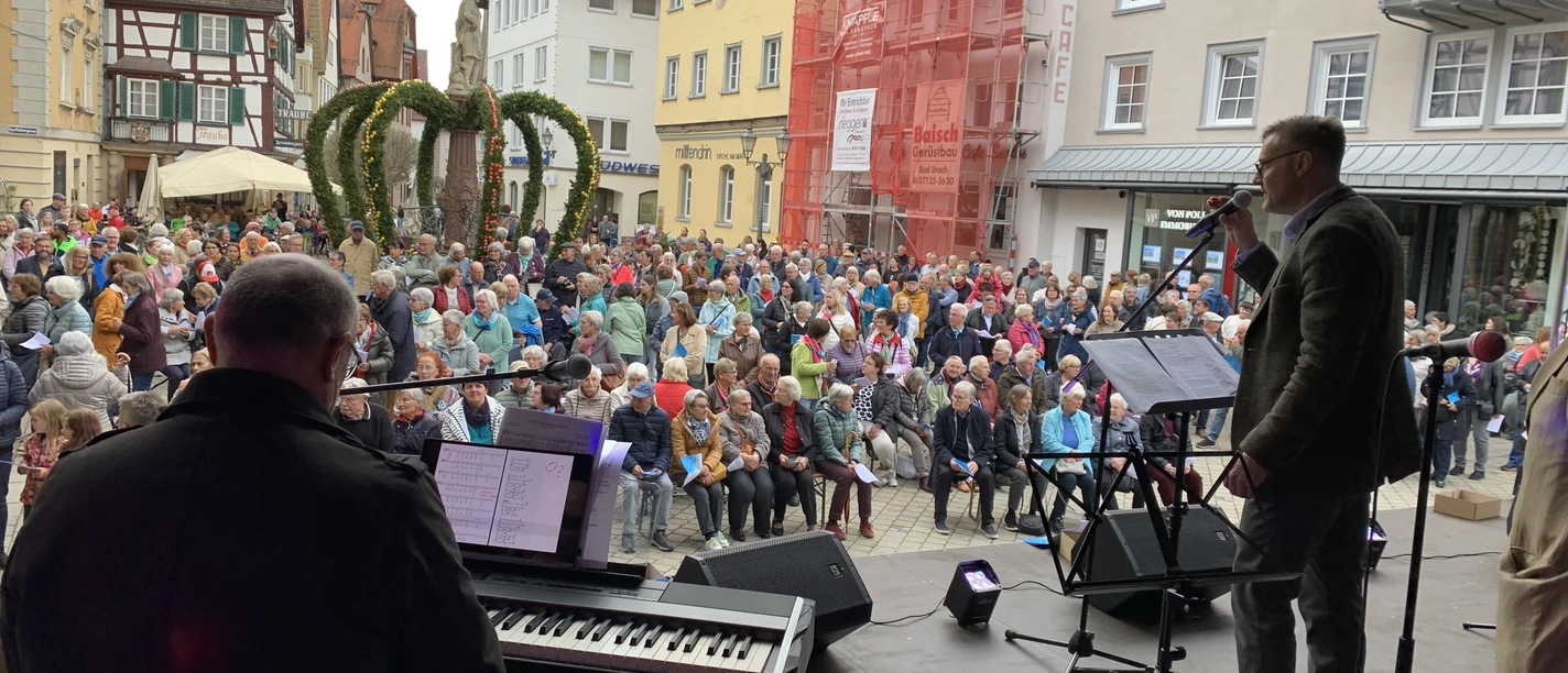 Singen für den Frieden