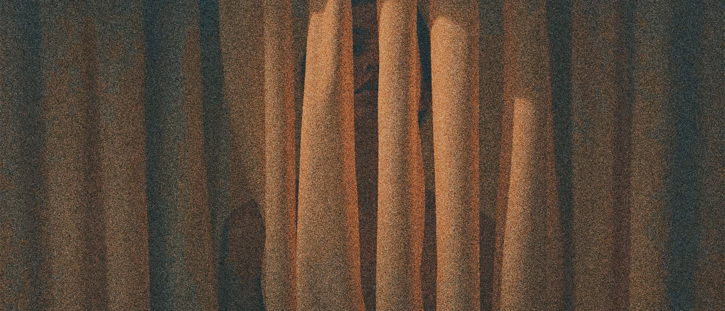 Bild von einem Vorhang