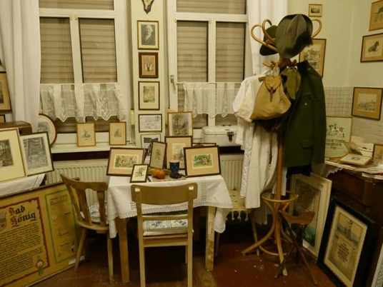 Persönliche Gegenstände des Malers Georg Vetter