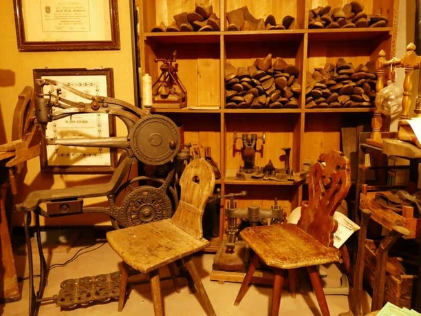 Schusterwerkstatt im Heimatmuseum Bad König