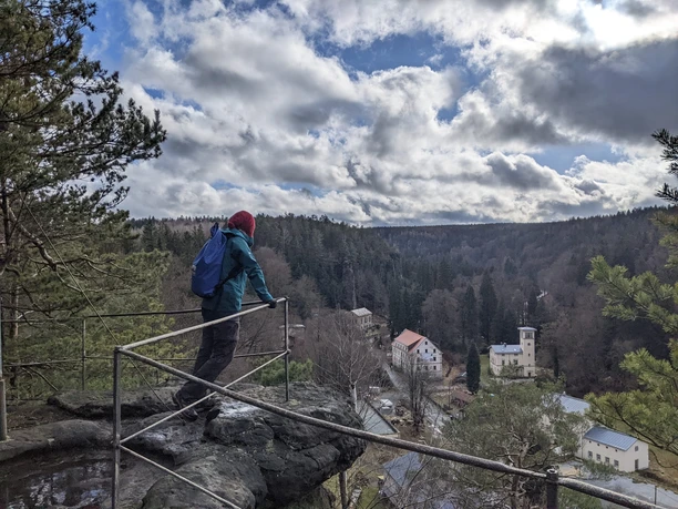 Achtsam wandern im Bielatal