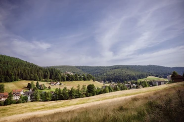Blick auf Obertal