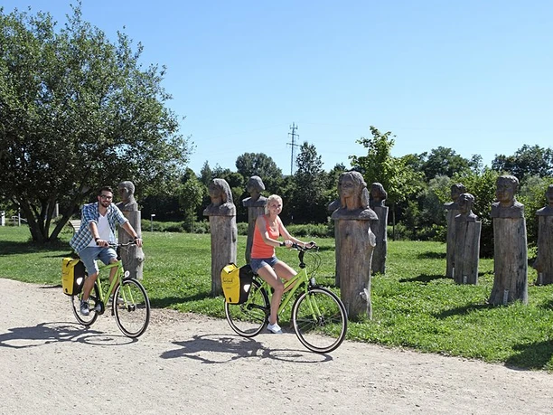Mit dem Rad durch den Saargarten bei Beckingen