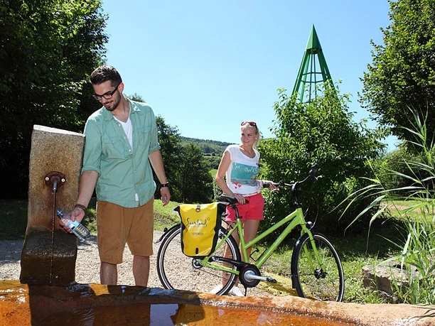 Radpause an der Bietzer Heilquelle