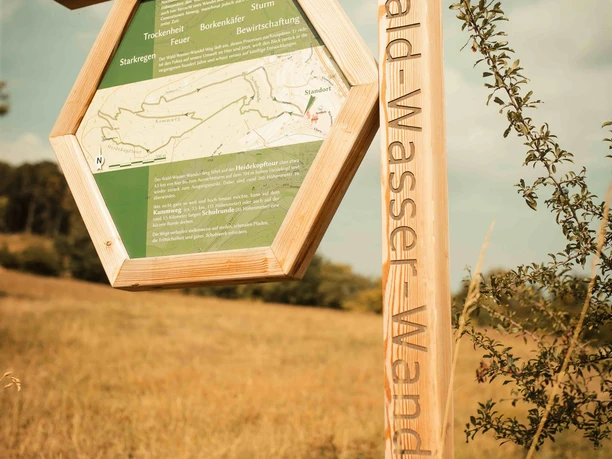 Wegweiser Wald-Wasser-Wandel-Weg