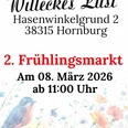 Frühlingsmarkt Willeckes Lust - Hornburg - Handzettel Frühlingsmarkt Willeckes Lust - Hornburg - Handzettel