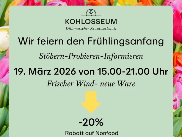 Frühlingsanfang Kohlosseum 2026
