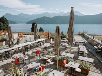 Terrasse mit Aussicht