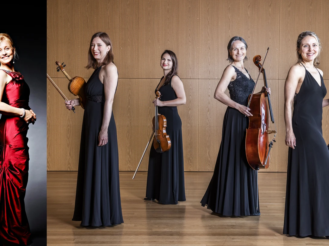 Barra Quartett und die schwedische Sopranistin Lisa Larsson