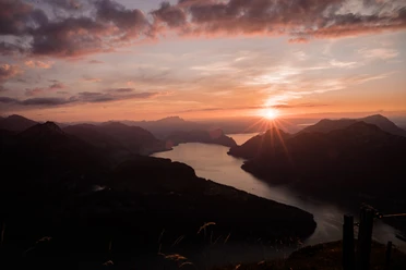 Sonnenuntergang Fronalpstock