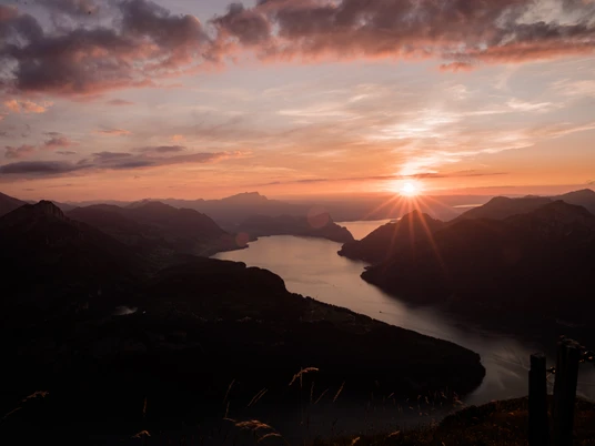 Sonnenuntergang Fronalpstock