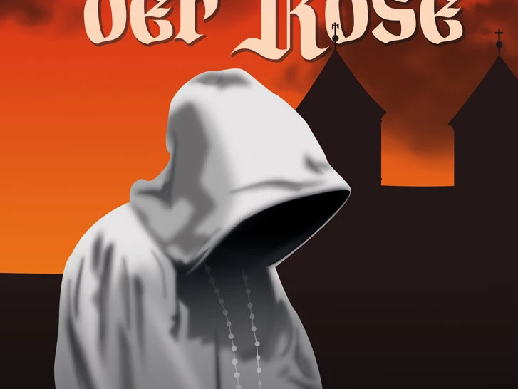 Der Name der Rose - Plakatillustration Der Name der Rose - Plakatillustration